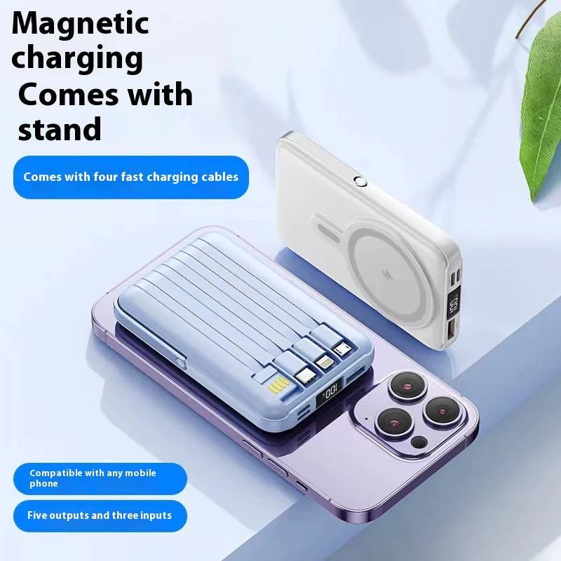 MagCharge Magnetic Wireless Power Bank - 5000mAh / 10,000 mAh / 20,000 mAh