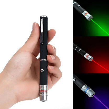 Powerful 5mW Laser Pointer – Green, Blue & Red High-Precision Beam